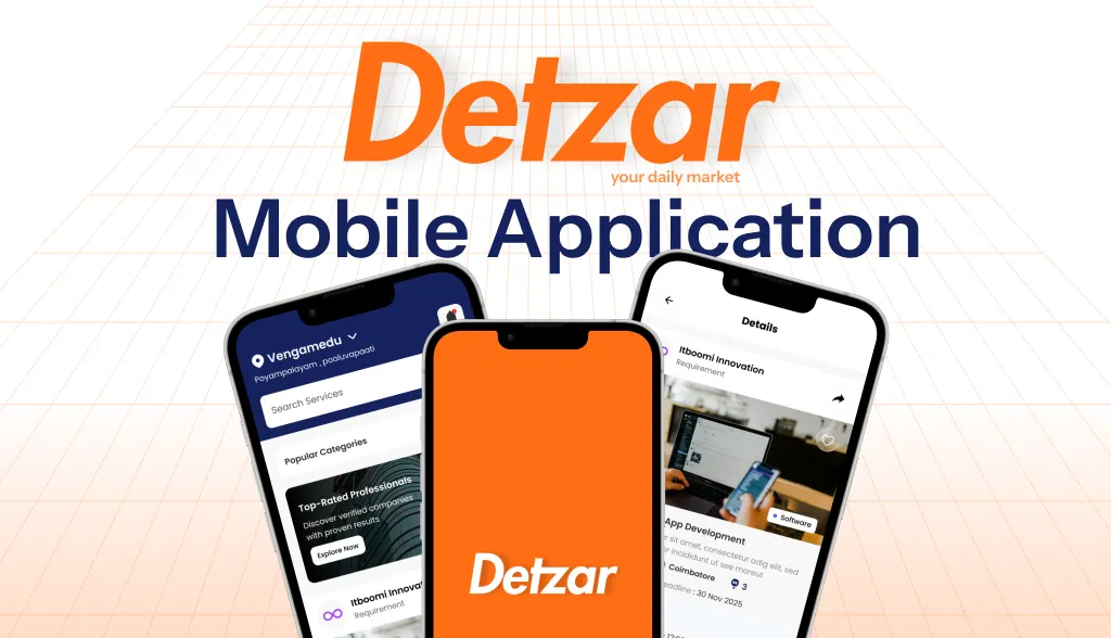 Detzar: Detzar daily market product app.