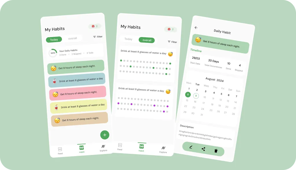 Habit Social: Habit tracking social app.