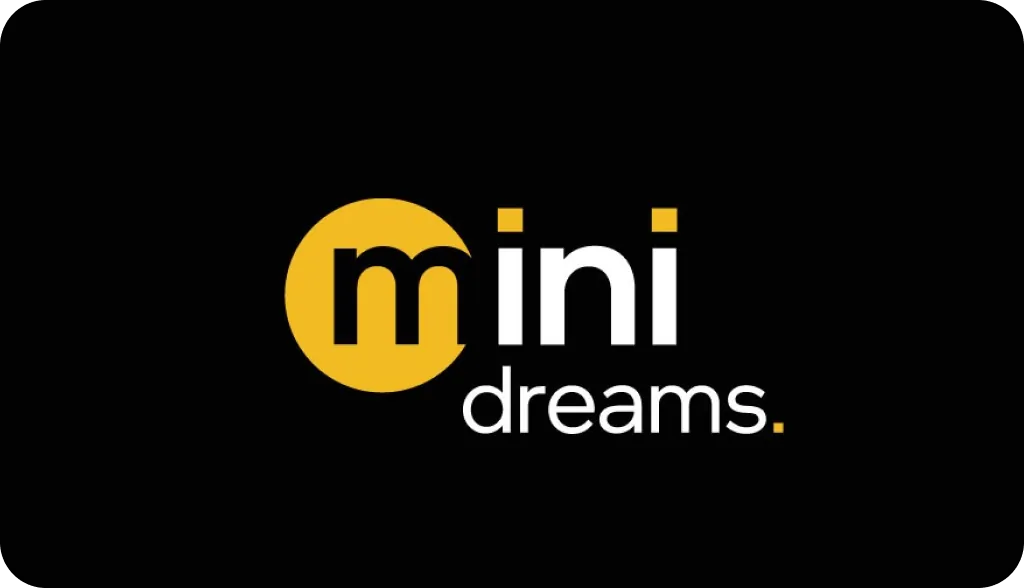 MiniDreams Logo app screens