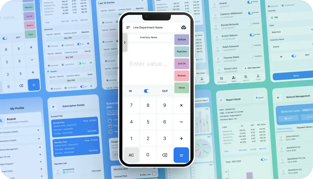 DCL: Work report management App.