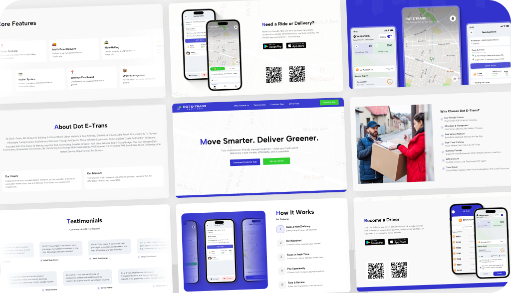 Digital proof of delivery screen